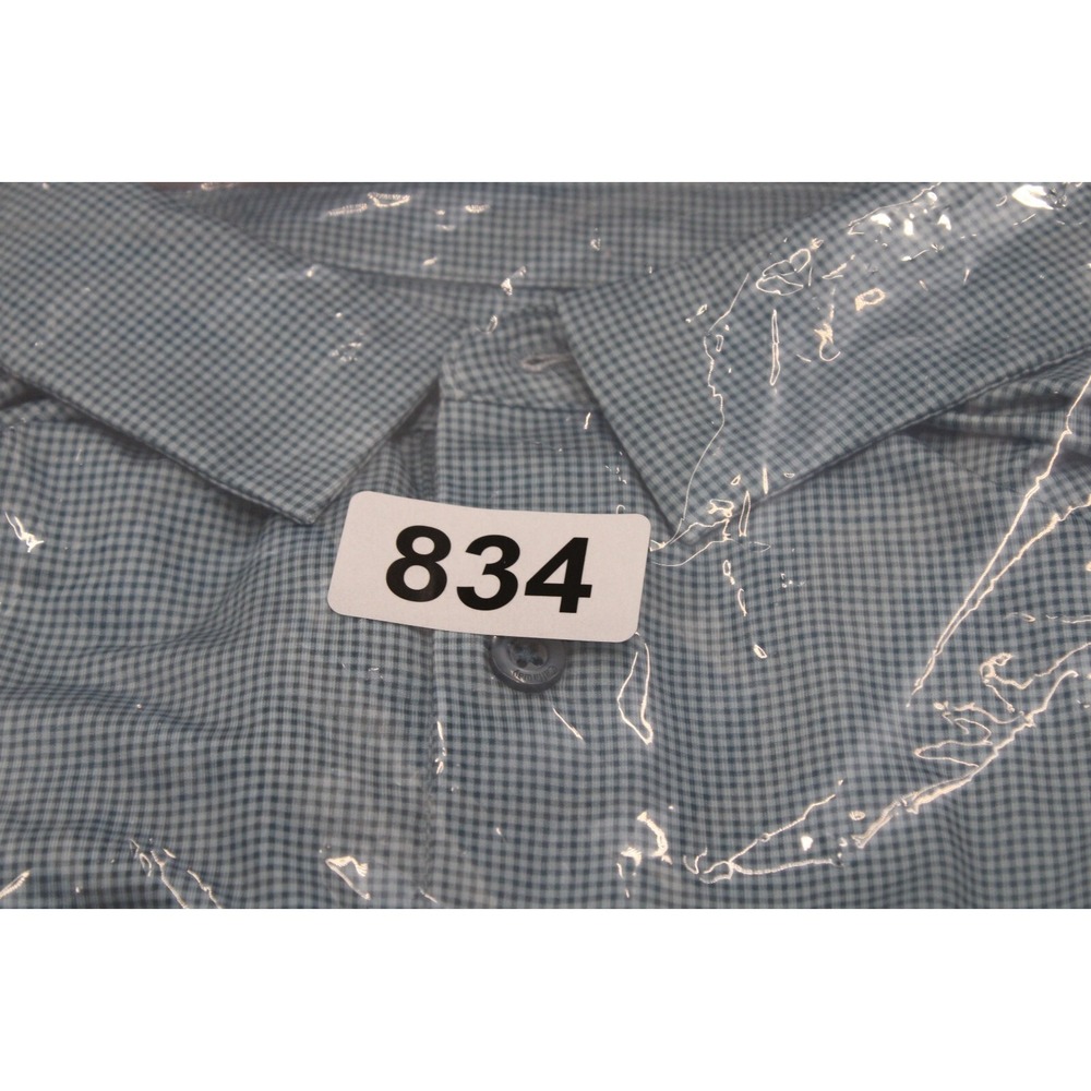 Callaway Opti-Dri Polo‎ Shirt Mens XL Blue Micro Check Golf Performance - Picture 10 of 10